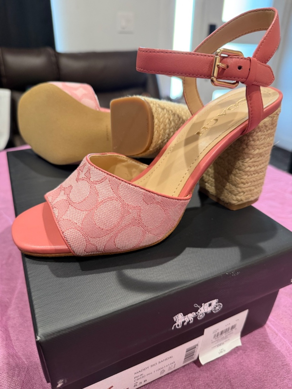 Coach Maddy Signature Sandal - Picture 2 of 5